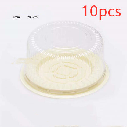 Cake Packaging Box Transparent Round Blister Box